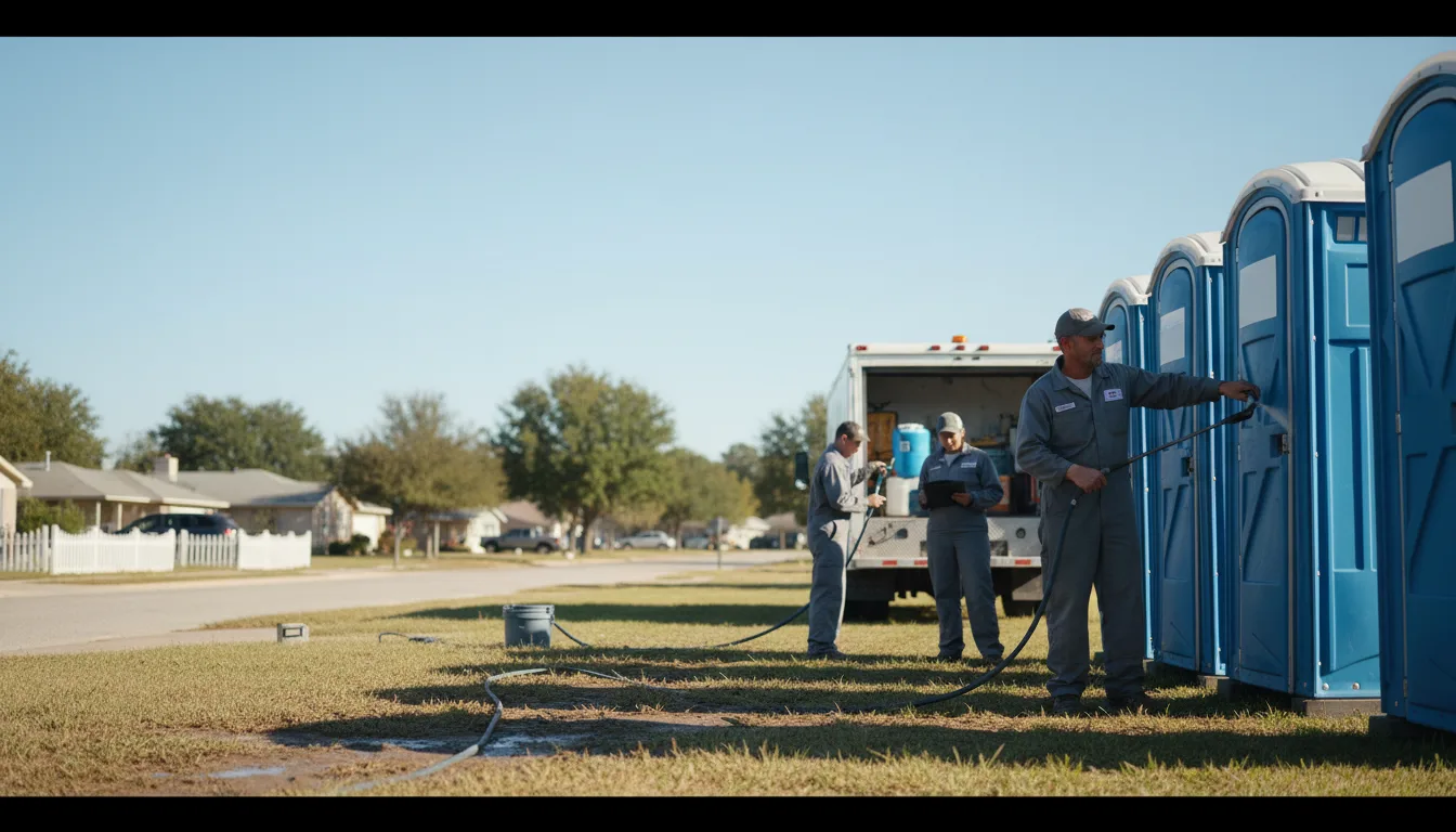 Long-Term Portable Toilet Rental in Fort Lauderdale, FL near me